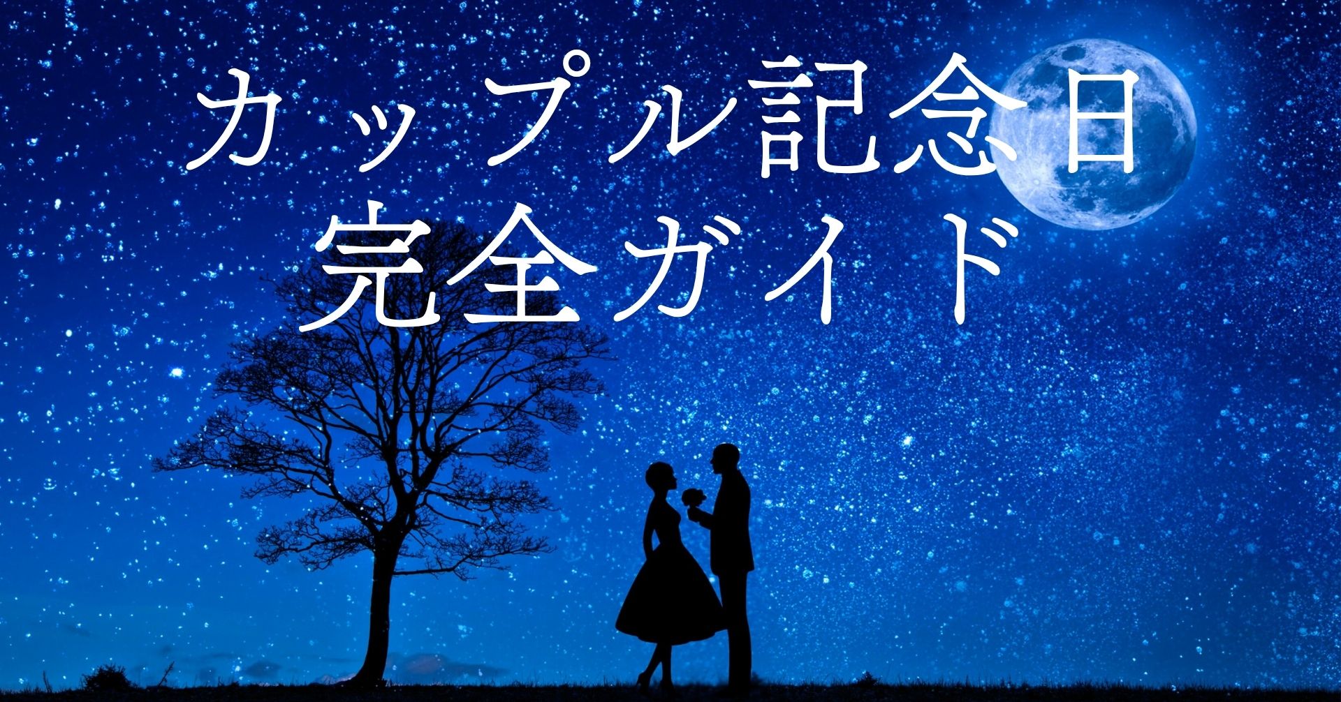 カップル記念日完全版夜のカップル画像