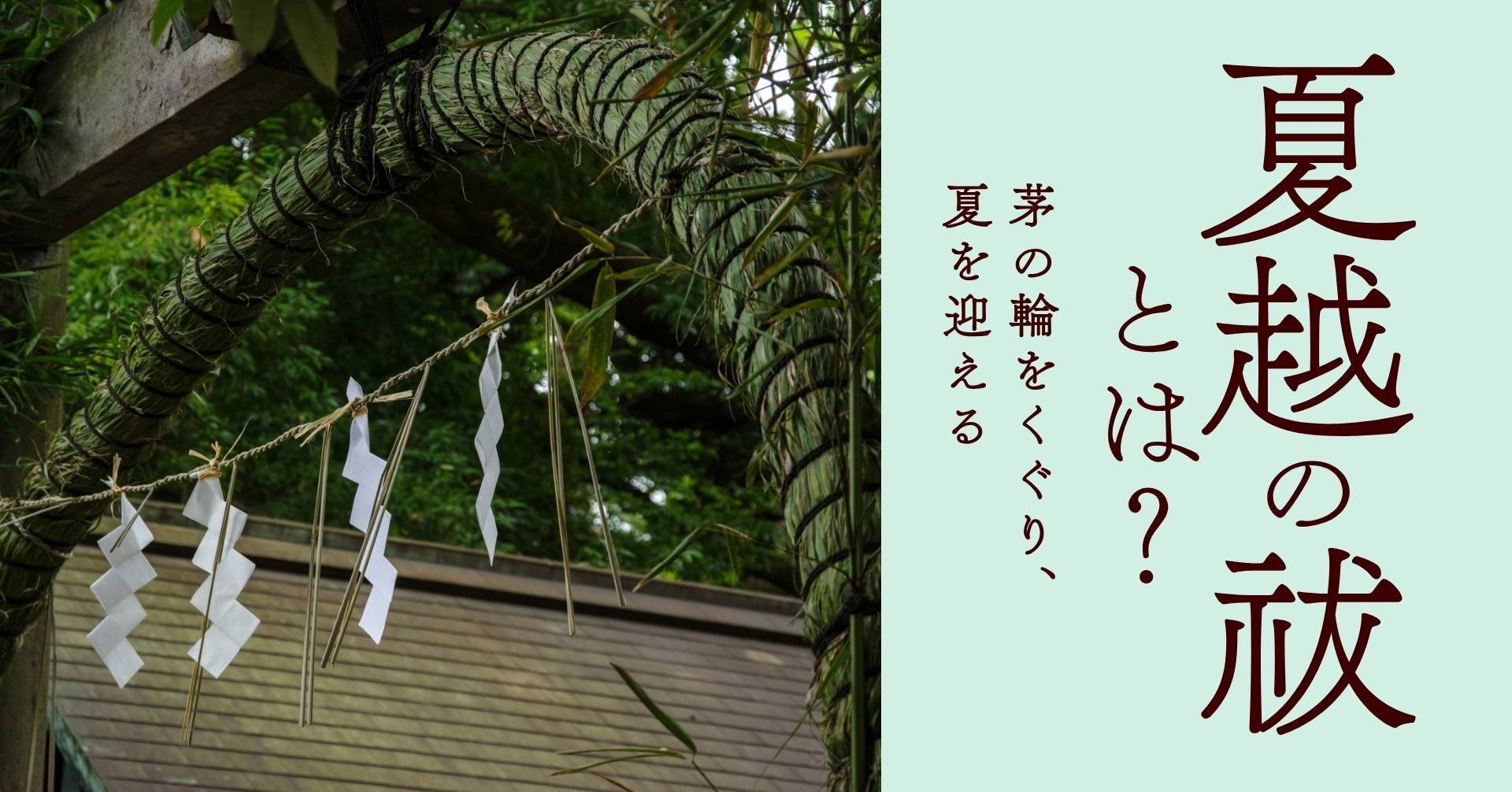 夏越の祓の画像
